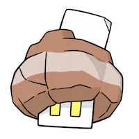 Rock Sticker by Pokémon