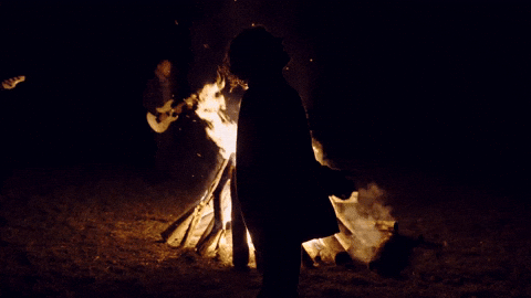 Campfire Camping GIF by Better Noise Music