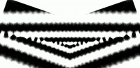 anniemuse black and white mask abstract bw GIF