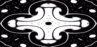 anniemuse black and white mask bw diamond GIF