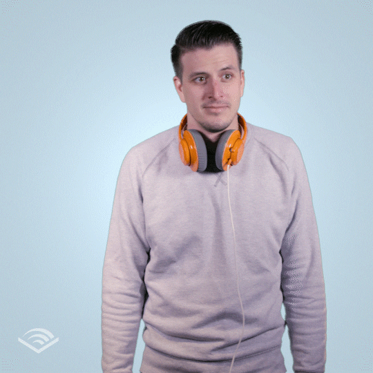 Who Knows Reaction GIF by Audible