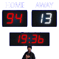 13 Away Sticker