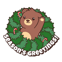 Merry Christmas Sticker by BEARISH
