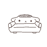 BAOXUANNN kawaii sticker decoration sofa Sticker