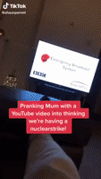 Son Pranks Mother With Fake Emergency Broadcast Warning of Nuclear Strike in England