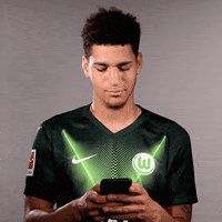 Michael Edwards Reaction GIF by VfL Wolfsburg