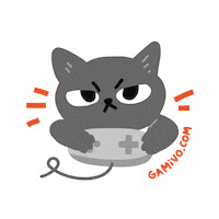 GAMIVOCOM game cat gaming kitty Sticker