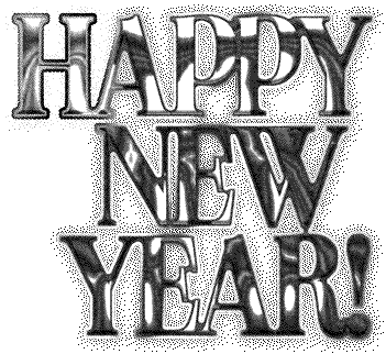 Happy New Year Sticker