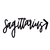 miawritesco sign calligraphy zodiac horoscope Sticker