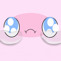 nixiCreator sad pink crying cry GIF