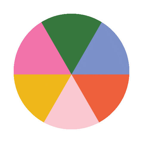 Rainbow Circle Sticker