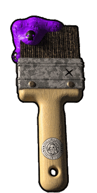 Art Brushing Sticker by Shallow Lagoon