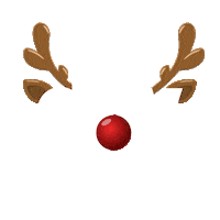 Christmas Rudolph Sticker by Die Jungen Wilden Werbeagentur