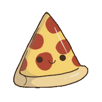 Hellodorahardy food pizza hungry yummy Sticker