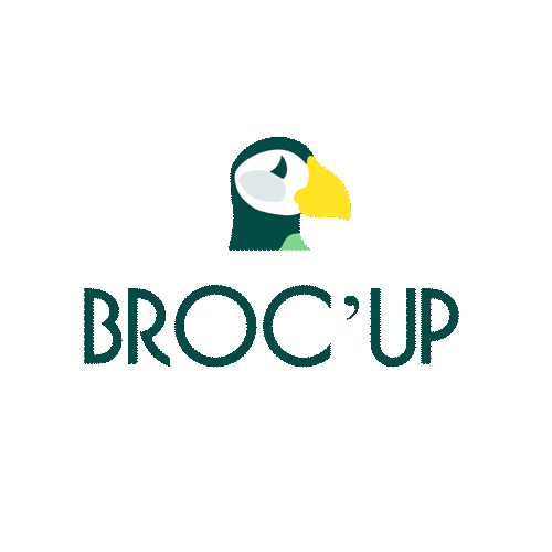 BrocUp giphyupload vintage startup decoration Sticker