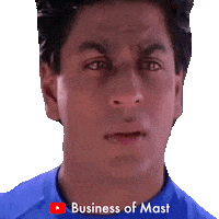 Sad Shahrukh Khan Sticker by Bhumi & Aishan