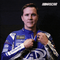 trevor bayne nascar driver reactions GIF by NASCAR