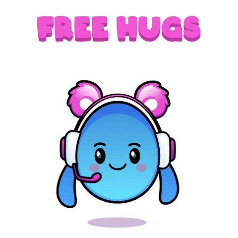 GrapesSocials giphyupload love animation hug GIF