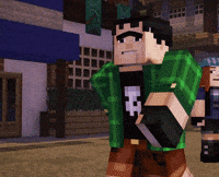 Minecraft Story Mode No GIF