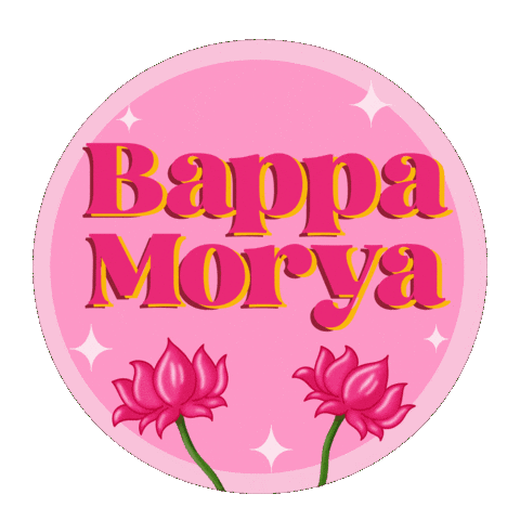 Vinayaka Chaturthi Mumbai Sticker by Sonamm