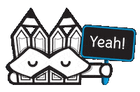 Sign Yes Sticker by Stamatia Alexaki