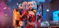 Harley Quinn Boom GIF by LevelInfinite