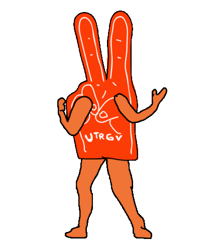 dance orange justice Sticker by The University of Texas Rio Grande Valley