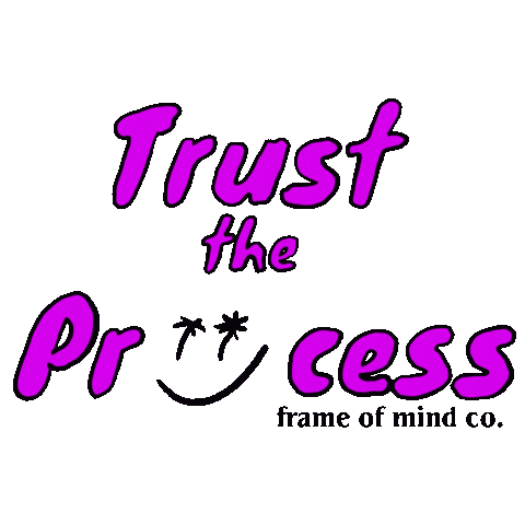 Trust The Process Sticker by FOMC
