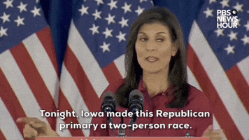 "Iowa made this GOP primary a two-person race."
