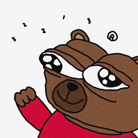 Bobo The Bear GIF by Bear Market Memes