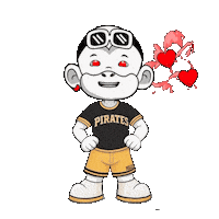 Pittsburgh Pirates Bucs Sticker by Zhot Shop