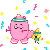 Lets Go Happy Dance Sticker by DINOSALLY