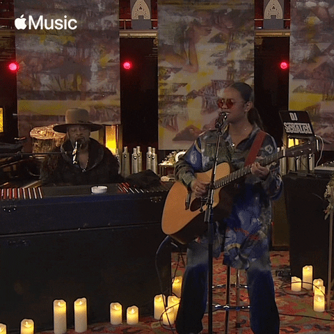Live Performance Singing GIF by Apple Music