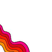 Pink Rainbow Sticker by Doodle by Meg