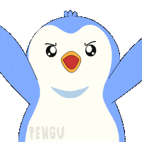 You Get A Lets Go Sticker by Pudgy Penguins
