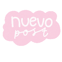 Pink Post Sticker