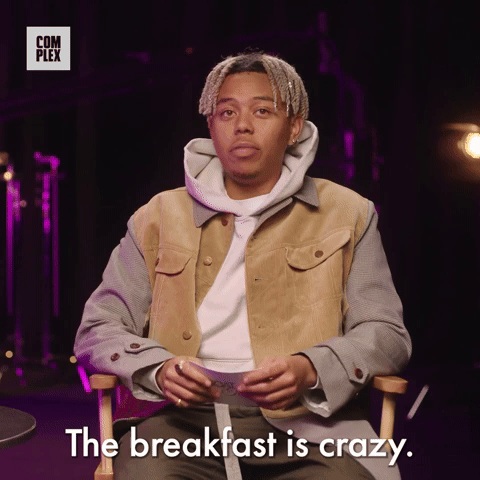 The Breakfast Is Crazy