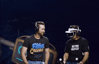 RETROREPLAY laugh vr virtual reality nolan north GIF