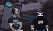 RETROREPLAY vr virtual reality nolan north troy baker GIF