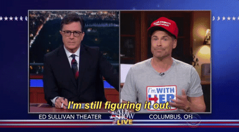 Confused Election 2016 GIF by The Late Show With Stephen Colbert