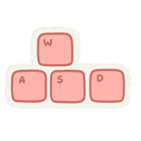Game Pink Sticker