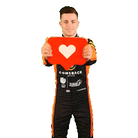 Racing Driver Sticker by Kas Haverkort