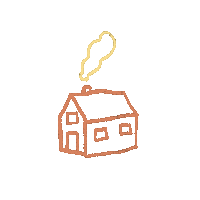 Home House Sticker