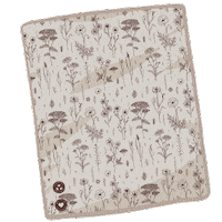impackco floral wild flowers wild flower mailer Sticker