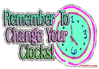 Clipart Daylight Savings Time 2015 Sticker
