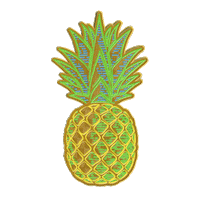 Cheers Pineapple Sticker by Buchanan's Scotch Whisky