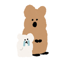 Sad Emoji Sticker by Dinotaeng