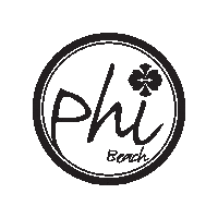 Phi Sticker by Phibeach