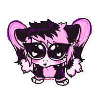 Happy Creepy Cute Sticker