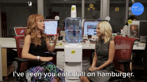 Kristin Chenoweth Hamburger GIF by BuzzFeed